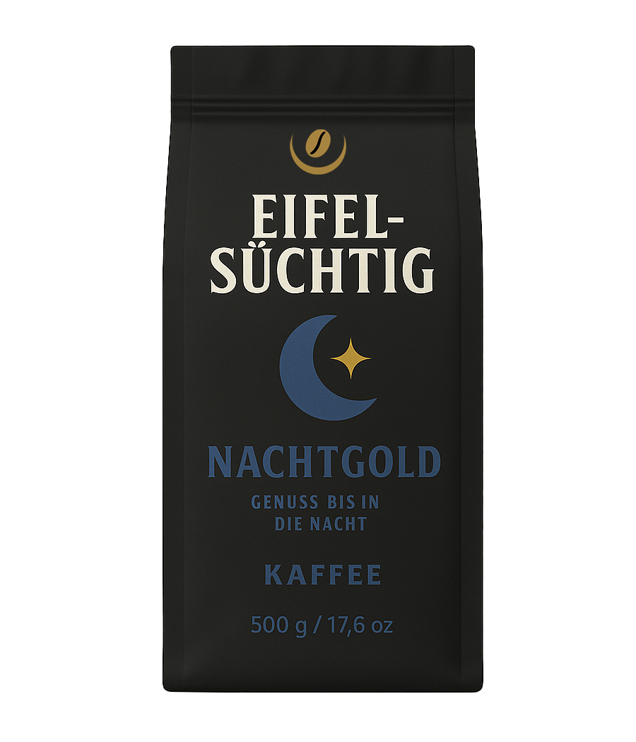 Eifelsüchtig Nachtgold – mittlere Röstung, 500 g Packung