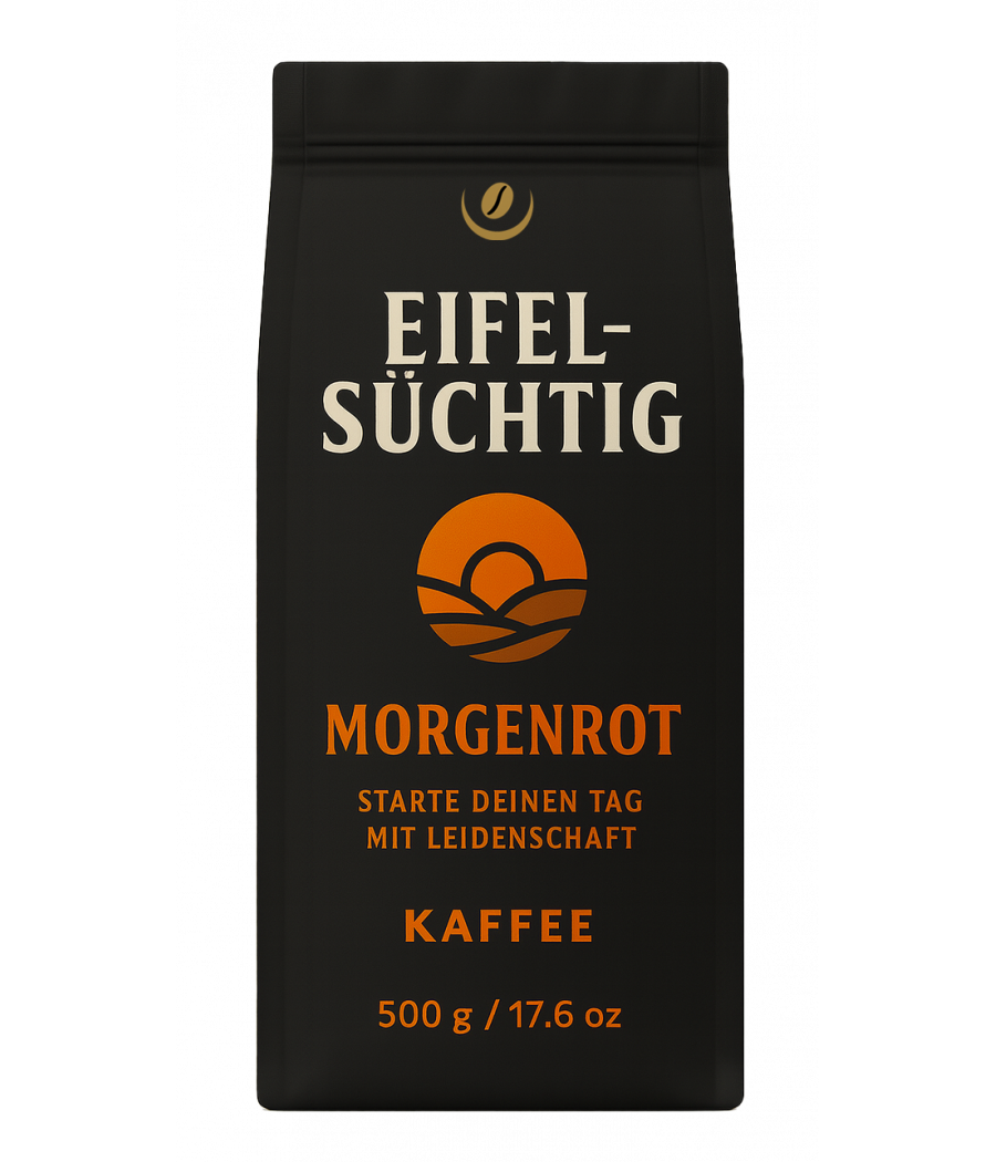Eifelsüchtig Morgenrot – milder Frühstückskaffee aus der Eifel
